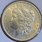UNC!! 1885 O Morgan Silver Dollar ~ 90% Silver $1 ~ UNCIRCULATED from MS ROLL