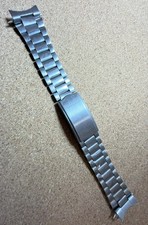 18mm Vintage Seiko Stainless Steel Bracelet Classic Quality Curved lugs