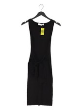Guess Jumper Midi Dress UK4 in Black