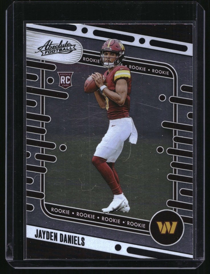 2024 Panini Absolute #102 Jayden Daniels RC Commanders