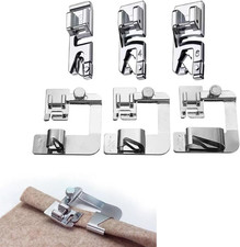 Piedini Da Cucito in Acciaio Inox, Macchina Da Cucire Piedino Orlatore Universal