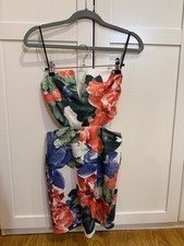 Forever 21 Short Strapless Floral Dress