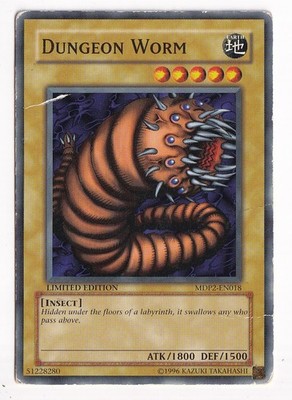 1x Dungeon Worm - MDP2-EN018 - Limited Edition Common - HP