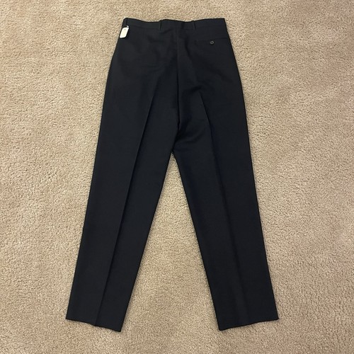 Pantalón Turbulence par Simon Sebag Negro Vintage Pantalones Talla 34 Nuevo con Etiquetas - Imagen 3 de 10