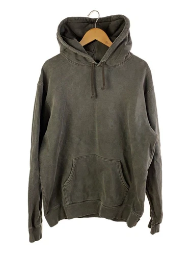 Felpa Supreme con cappuccio XL cotone nero tinta unita 10115643 usata