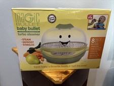 Magic Bullet Baby Bullet Turbo Steamer In Box Excellent condition 