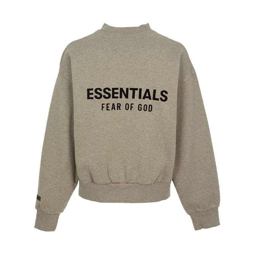 FEAR OF GOD ESSENTIALS Felpa in pile da uomo Fear of God Essential 192AS252041F HOMESTEAD HEATHER