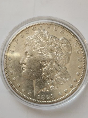 1898 S Morgan Silver Dollar AU/BU Personal Collection!!