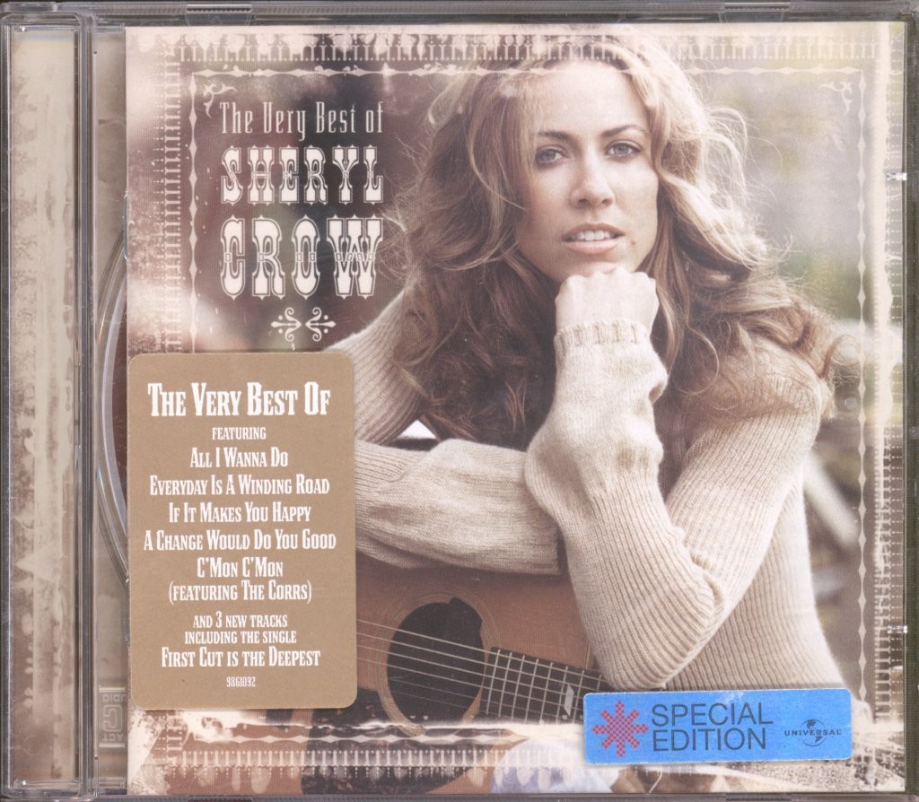 Sheryl Crow Very Best of CD Europe A&m 2003 CD. Has info sticker on front