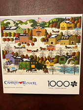 Charles Wysocki Blossom River Junction 1000-Piece Puzzle 11513