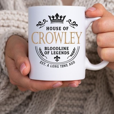 Crowley Family Tasse Jubiläum Geburtstag Weihnachten Geschenkidee