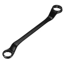 45 Degree Offset Box End Wrench 36 x 41mm Metric 12 Point Double End Black