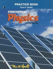 Practice Book for Conceptual Physics - Paperback, by Hewitt Paul - Acceptable n