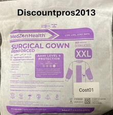 MedZone Health Surgical Gown 2 Hand Towels/ CSR - Reinforced AAMI Level 4 XXL