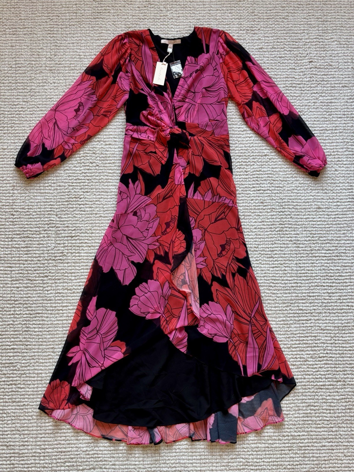 Hutch Rosa Wrap Maxi Dress Size 0
