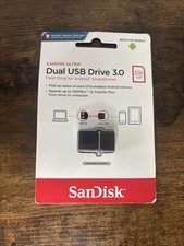 Sandisk Ultra Dual OTG 256GB 3.0 Flash Drive Thumb Drive Pen Drive Sealed