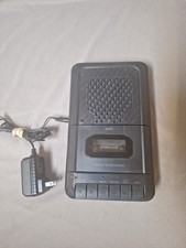 ONN Portable Cassette Player/Recorder-OND19AAA09-RS External Mphone  AC Adapter