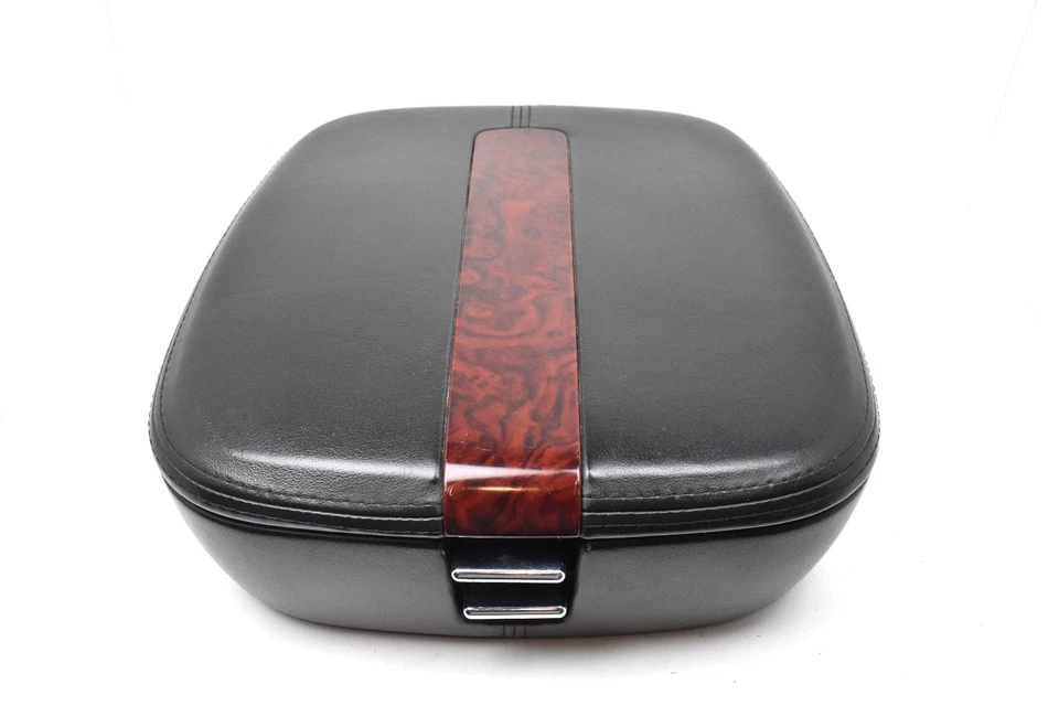 Центральная консоль для Cadillac Escalade 2007-2014 годов выпуска черная кожаная крышка подлокотника хранение изготовитель оборудования - Изображение 2 из 4