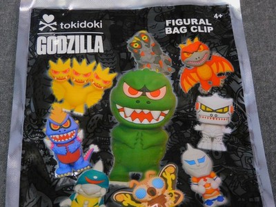 Godzilla x Tokidoki NEW * Hedorah Clip * Blind Bag Key Chain