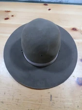 🔥🔥Vintage 1960sJohn B Stetson in USA Smokey the Bear / Mountie Style Hat  ????