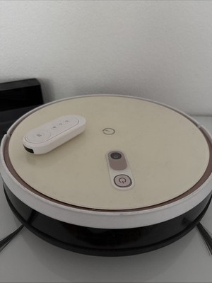 Yeedi Bodenreinigungsroboter, Weiß/rosegold, Saug+Wischfunktion, Fernbedienung