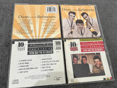 2 CDs: DION AND THE BELMONTS: THE BEST OF & A TEENAGER IN LOVE