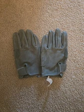 Light Duty, Utility, Leather Gloves, Men's and Woman's, OD Green, Army Issue, XL