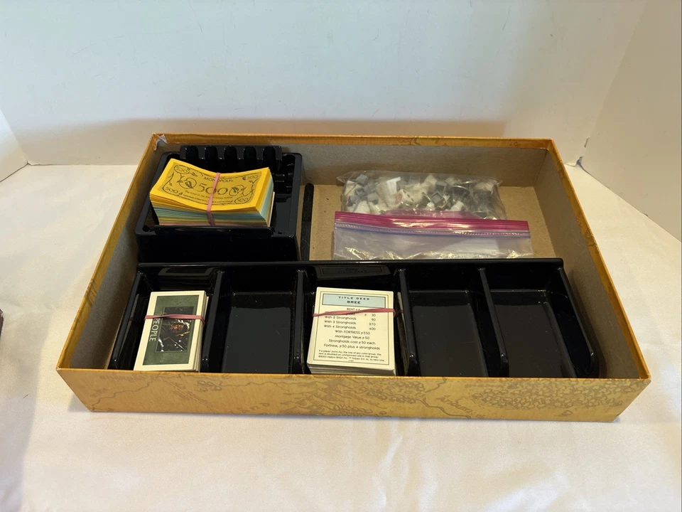 Monopoly El Señor de los Anillos Edición Trilogía Juego de Mesa Completo Sin Anillo Usado en Excelente Condición Foto 4 de 4