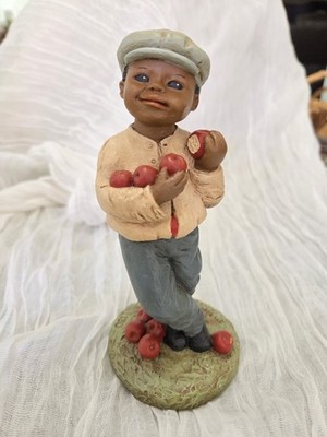 All Gods Children God Is Love M. Holcombe 6  Figure Adam Apple Harvest Americana