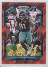 2020 Panini Prizm Red Ice Prizm Yannick Ngakoue #99 05ez