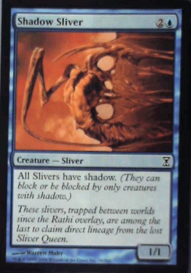 Shadow Sliver - Time Spiral: #76, Magic: The Gathering Nm C323