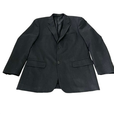 Gerald Austin Dark Gray Men's Suit 42L Jacket Blazer 3 Button Smart Business