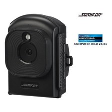 Somikon Full-HD-Zeitraffer-Kamera, 1080p, 1 Jahr Laufzeit, Stativ, 120°, IP66