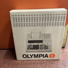 CALCOLATRICE OLYMPIA CPD 5421 MADE IN JAPAN VINTAGE MAI USATA RARISSIMA NUOVA 