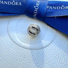 Authentic Pandora Essence Collection Wave CZ Sparkling LOYALTY Charm #796074CZ