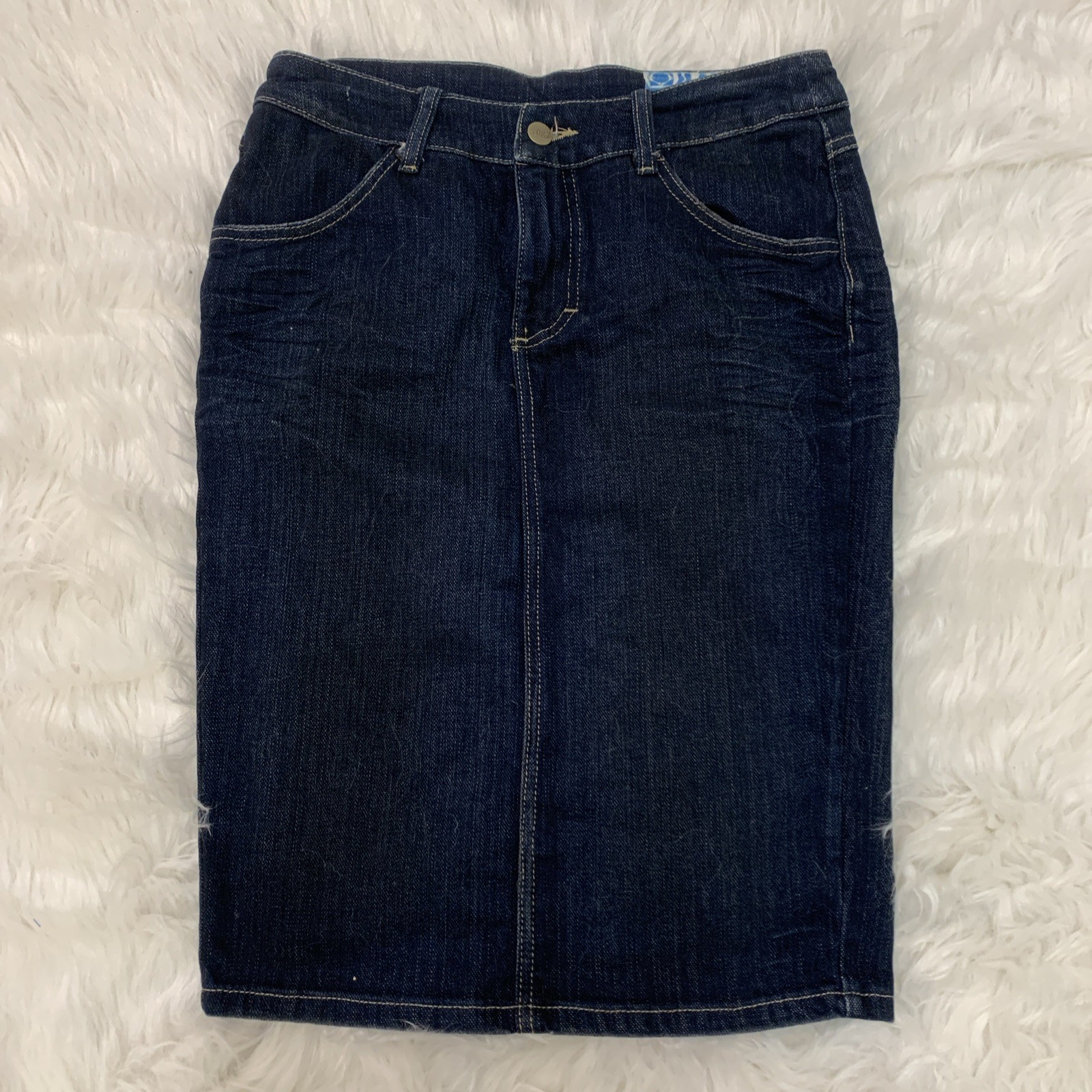 SIWEY high-waisted denim skirt size W26 for women