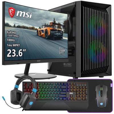 Computer set Core i7 32GB RAM 1TB SSD Windows 11 Monitor 23.6''