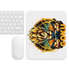 Premium Goku Mouse Pad Water-Resistant Anime Super Saiyan Desk Mat Gift
