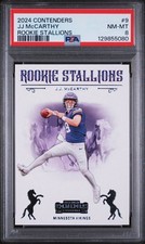 2024 Panini Contenders - Rookie Stallions J.J. McCarthy #9 (RC)