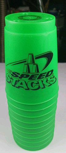 Speed Stacks Competition 6 Stacking Cups WSSA Green