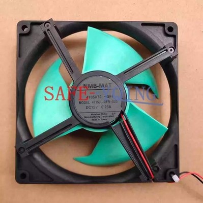 ONE New NMB-MAT 4715JL-04W-S20 12V 0.23A 2-Wire Refrigerator fan #vn