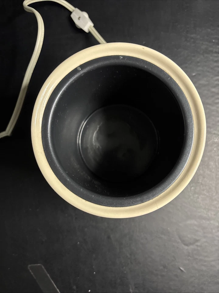 Calentador de velas eléctrico de cerámica Country Santa Navidad FUNCIONA Foto 3 de 4