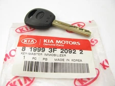 NEW - OEM 819993F20922 Master Immobilizer Key Blank For Kia