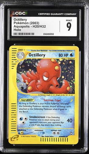 Octillery graded CGC 9 for sale on eBay