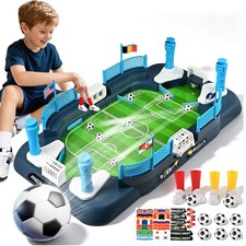 Mini Foosball Table Game for Kids, Soccer Board Game Toy for Boys Age 3-12