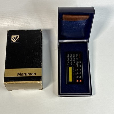 Vintage Maruman Calcu-Lighter Calculator Lighter NOT WORKING FOR REPAIR