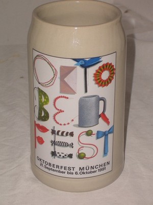 OKTOBERFEST Jahreskrug 1991