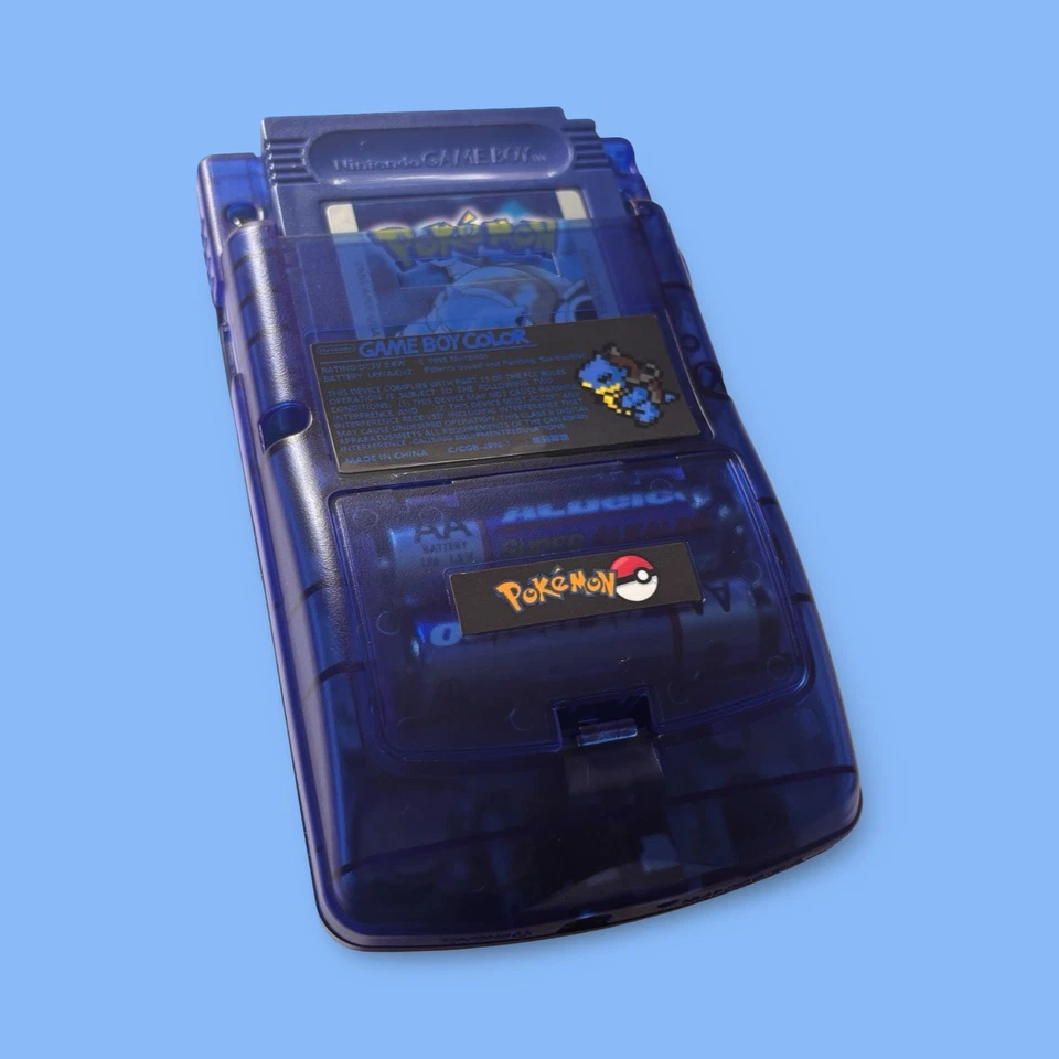 🐢 Blastoise Game Boy Color – Backlit 25% Larger LCD + Custom Gift Box - Image 4 of 4