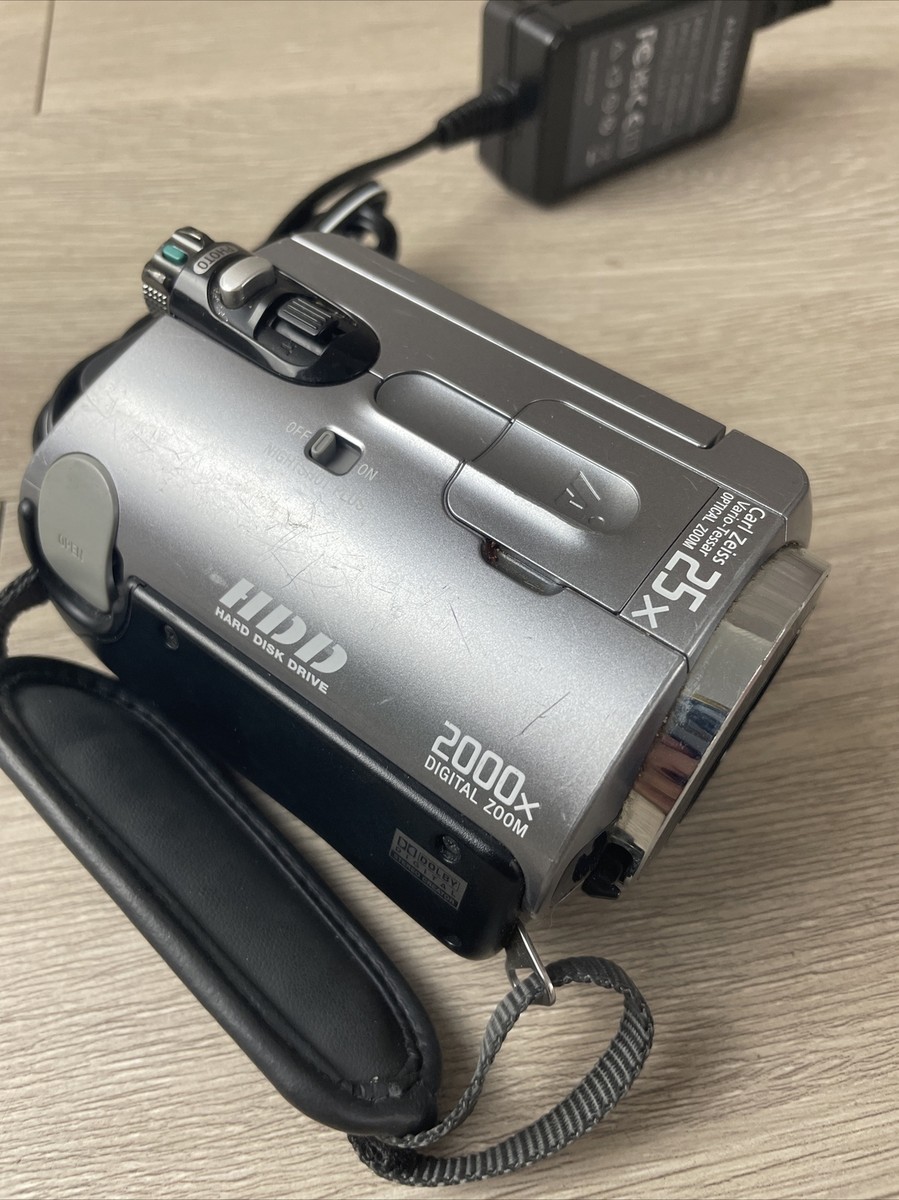 Sony DCR-SR62 Silver 25X Optical Zoom Hard Disk Drive Sony DCR-SR62 Silver 25X Optical Zoom Hard Disk Drive