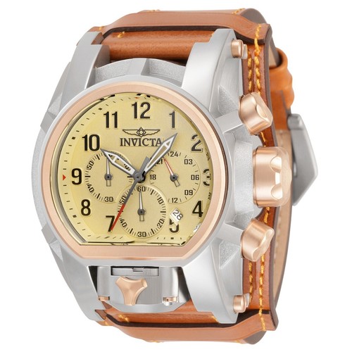 Invicta Bolt Bolt Zeus Magnum Men's Watch - 52mm, Tan 34582 NEW - 第 2/6 張圖片
